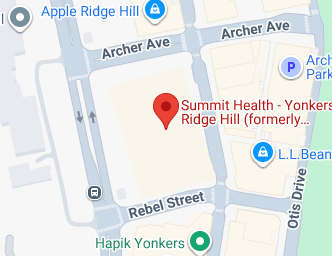 Yonkers Ridge Hill - Orthopedics map